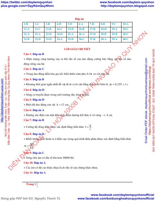 Tuyển tập đề thi thử THPT Quốc gia 2018 Môn Vật Lý Các trường THPT Cả nước (Lần 2) [DC19012018] (MA TRẬN + GIẢI CHI TIẾT)