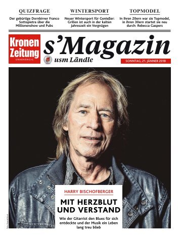 s'Magazin usm Ländle, 21. Jänner 2018