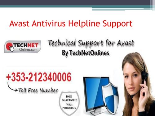 Get  Call Avast Support Phone Number Ireland +353-212340006