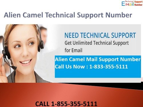 1-844-355-5111 Alien Camel Technical Support Number