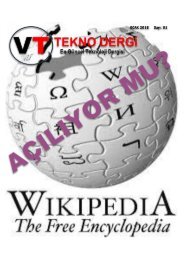 VidTekno Teknoloji Dergisi OCAK 2018