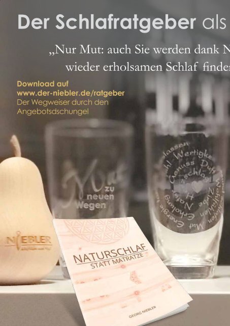 Georg Niebler DER NIEBLER Naturschlafexperte Erlebnisschreinerei