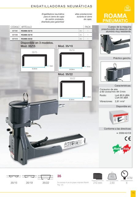 Maestri Fastening 1-132 SPAGNOLO