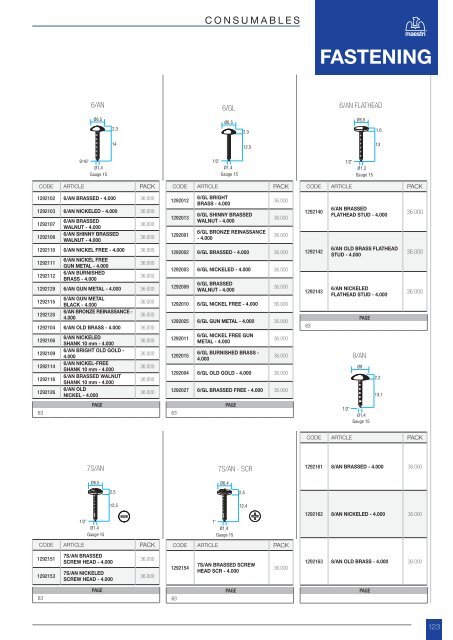 Maestri Fastening 1-132 INGLESE