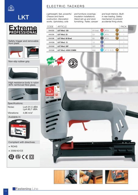 Maestri Fastening 1-132 INGLESE