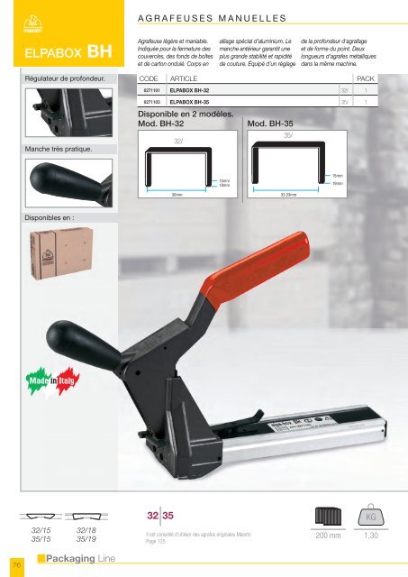 Maestri Fastening 1-132 FRANCESE