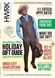 HWRK Magazine: Issue 02 - Winter 2017