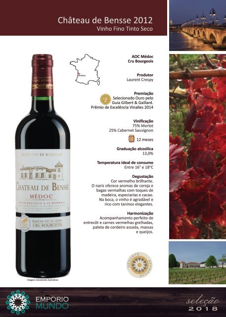 Catálogo Vins Rouges