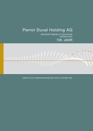 Perrot Duval Holding AG