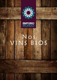 Catálogo Vins Bios