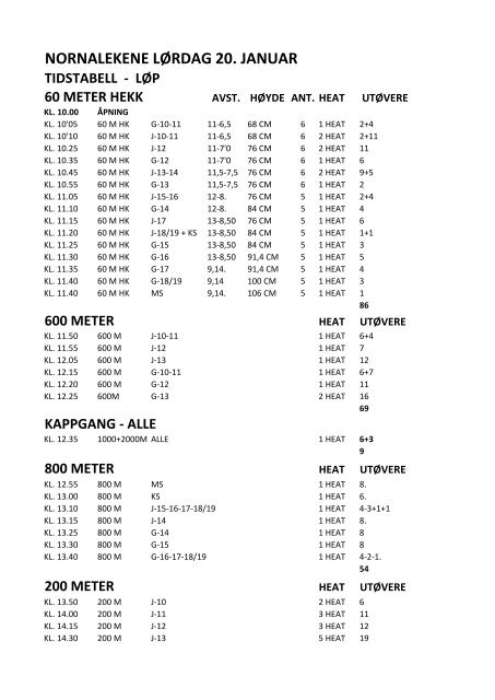 Program omslag