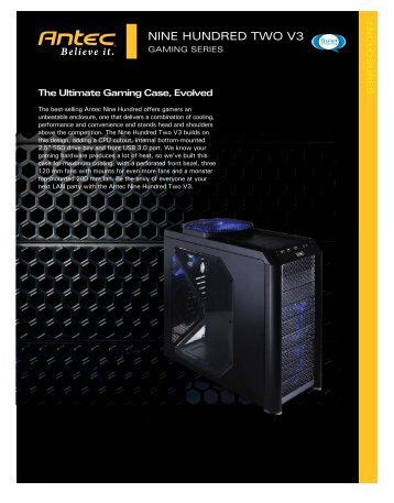 NINE HUNDRED TWO V3 - Antec