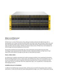 What is an all-flash array