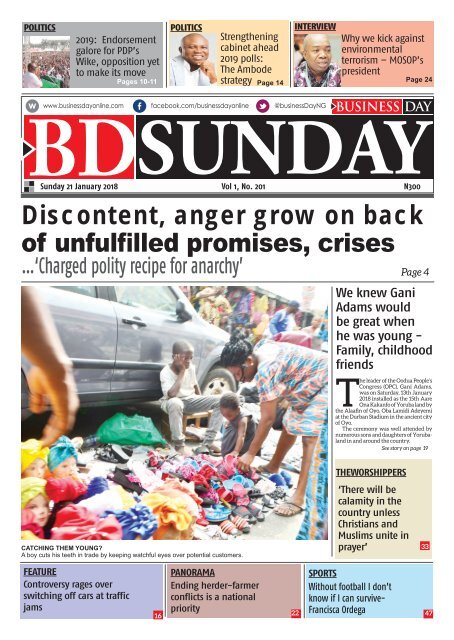 BusinessDay 21 Jan 2018