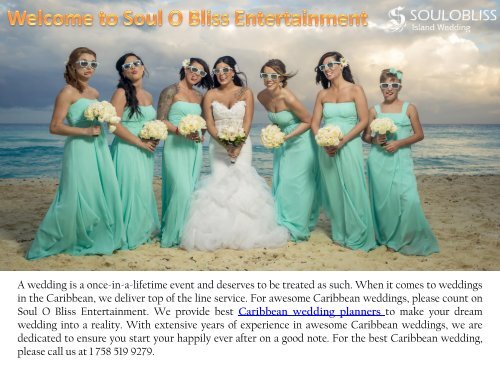 Awesome Caribbean Weddings