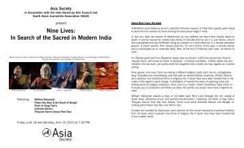 Pg notes - Nine Lives- For Web - Asia Society
