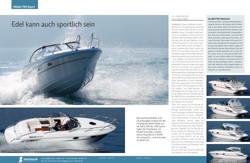 Nidelv 780 Sport - boot24.ch