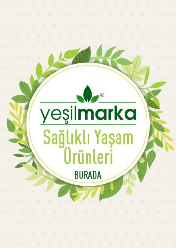 YEŞİLMARKA ÜRÜN KATALOGU