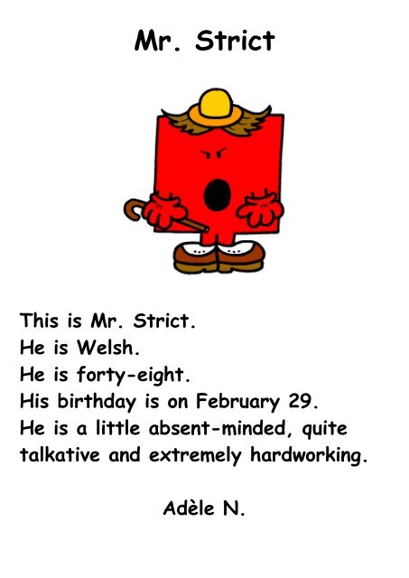 New Characters From Mr. Men and Little Miss