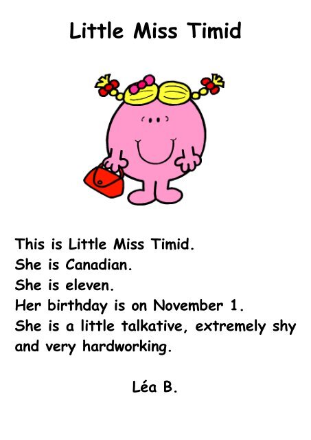 New Characters From Mr. Men and Little Miss