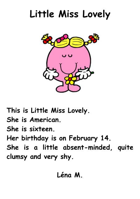 New Characters From Mr. Men and Little Miss