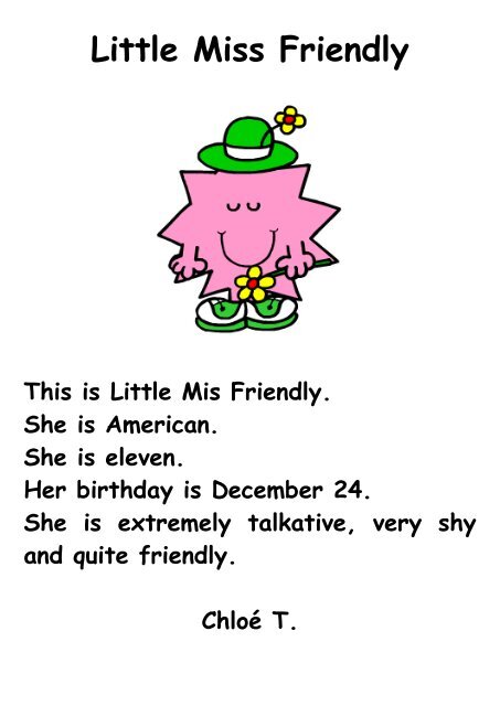 New Characters From Mr. Men and Little Miss