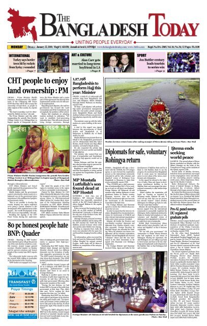 The Bangladesh Today (21-01-2018)2