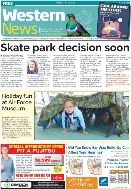 Western News: July 26, 2016