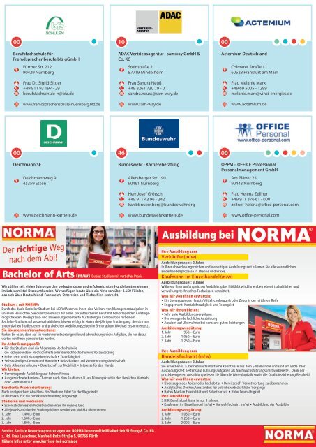 Jobmesse Zeitung - Nürnberg - Frühjahr 2018