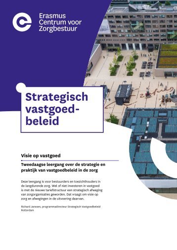 ECVZ Brochure Strategisch vastgoedbeleid