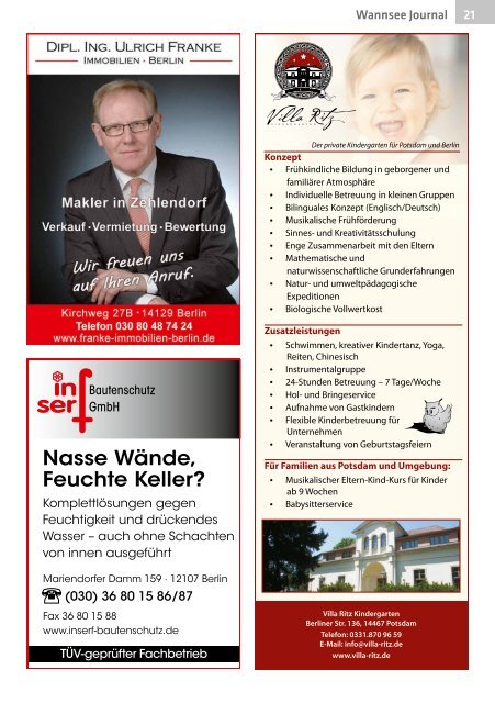 Wannsee Journal Nr. 1/2018