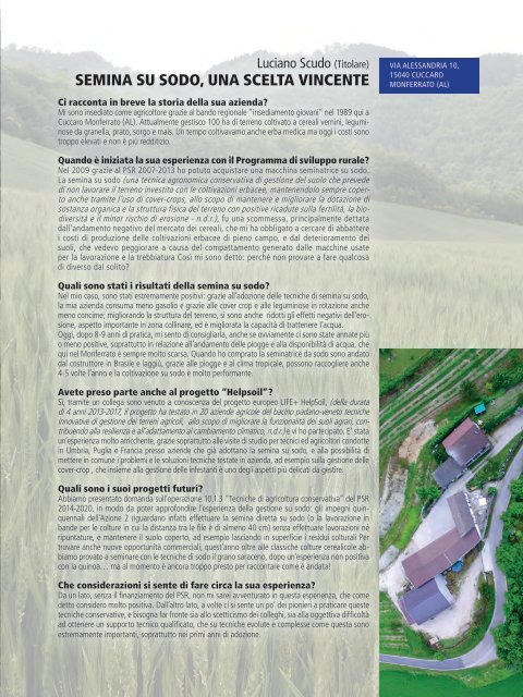 Rivista "Agricoltura" Regione Piemonte - n° 92, giugno 2017