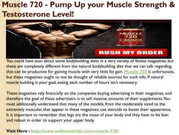  Muscle 720 - To Get A Strong And Muscular Body