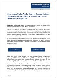 PDF-Linear Alpha Olefins Market