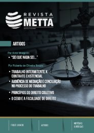 Revista METTA 6ª Edição