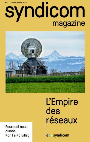 syndicom magazine No 3 - L'Empire des réseaux