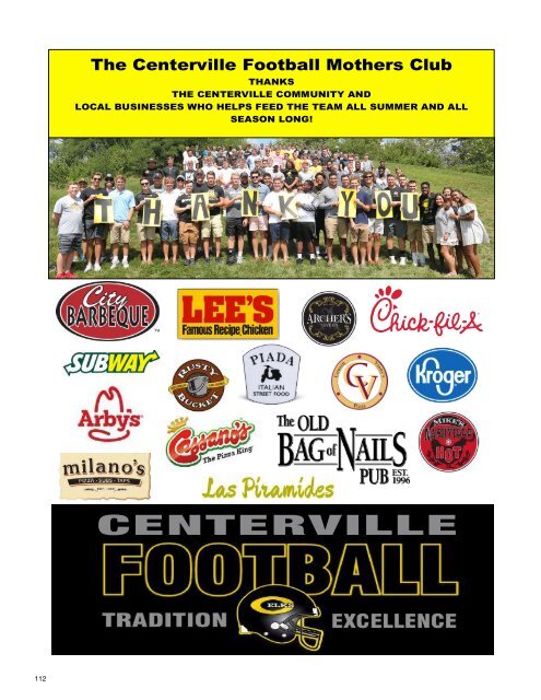 2018 Centerville Winter Program