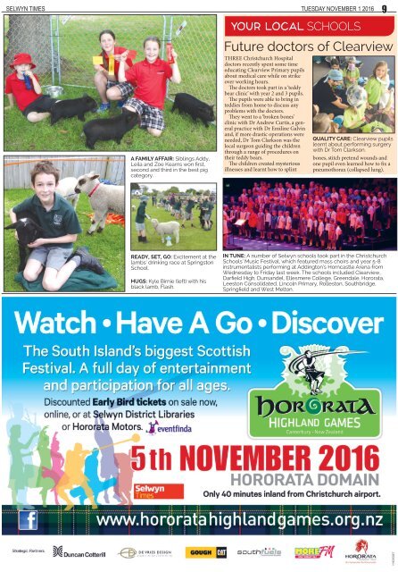 Selwyn Times: November 01, 2016