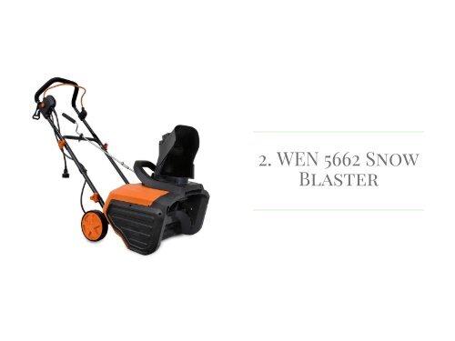 Top 10 Best Electric Snow Blower Reviews in 2018