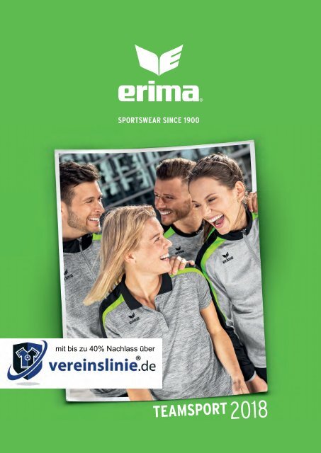 Erima Teamsport-Katalog 2018