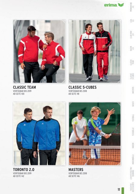 Erima Teamsport-Katalog 2018