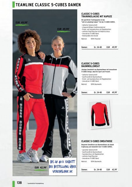 Erima Teamsport-Katalog 2018