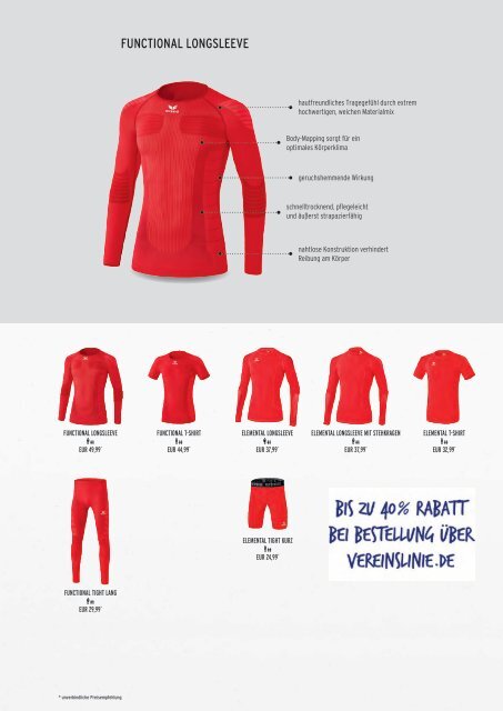 Erima Teamsport-Katalog 2018