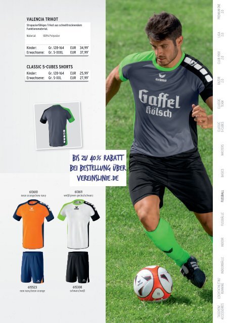 Erima Teamsport-Katalog 2018