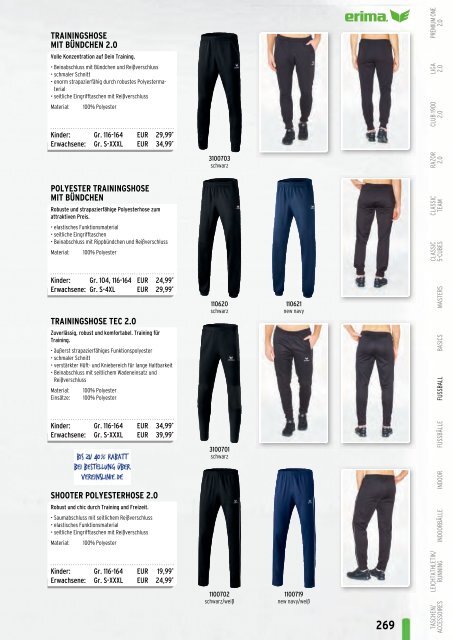 Erima Teamsport-Katalog 2018