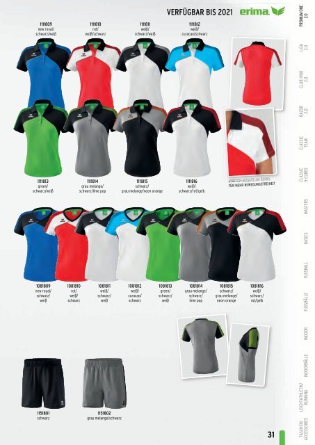 Erima Teamsport-Katalog 2018