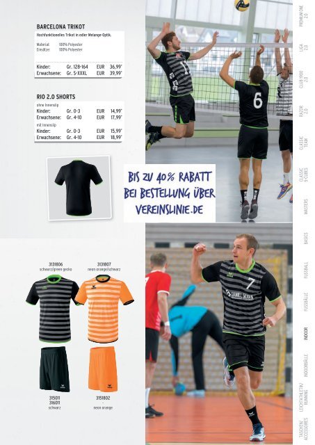 Erima Teamsport-Katalog 2018