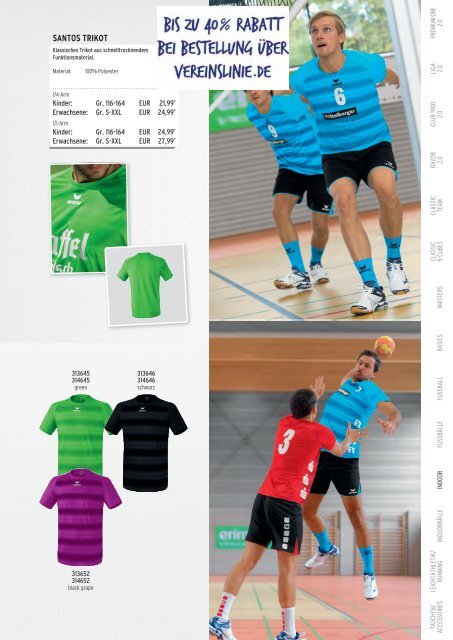 Erima Teamsport-Katalog 2018