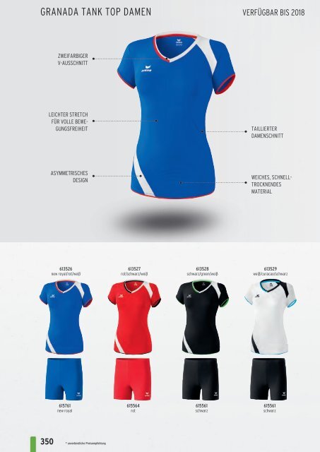 Erima Teamsport-Katalog 2018