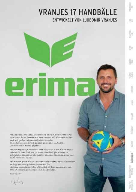 Erima Teamsport-Katalog 2018